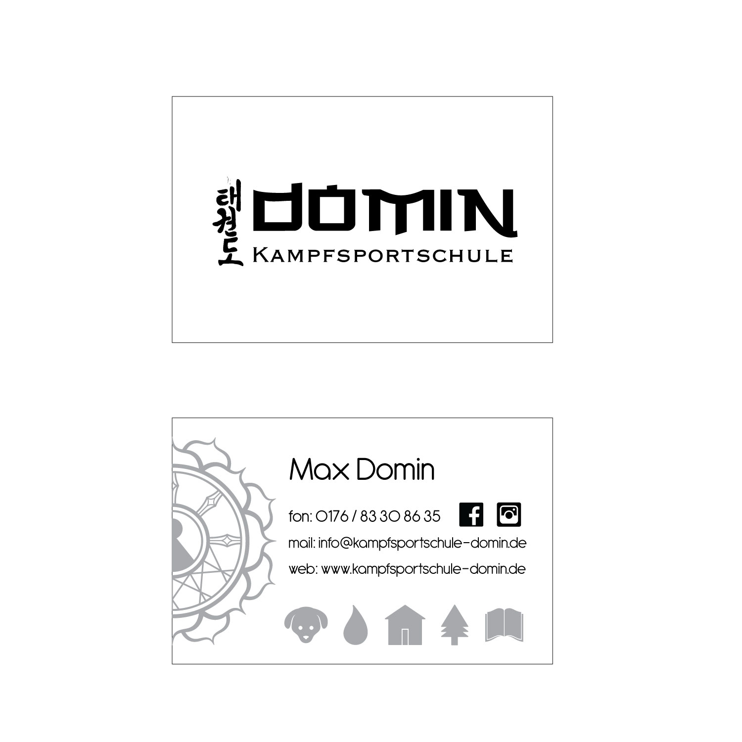 Logo Design by Sirens Call for Kampfsportschule Domin | Design #18148483