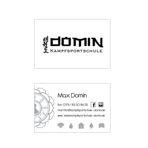 Logo-Design von Sirens Call für Kampfsportschule Domin | Design: #18151798
