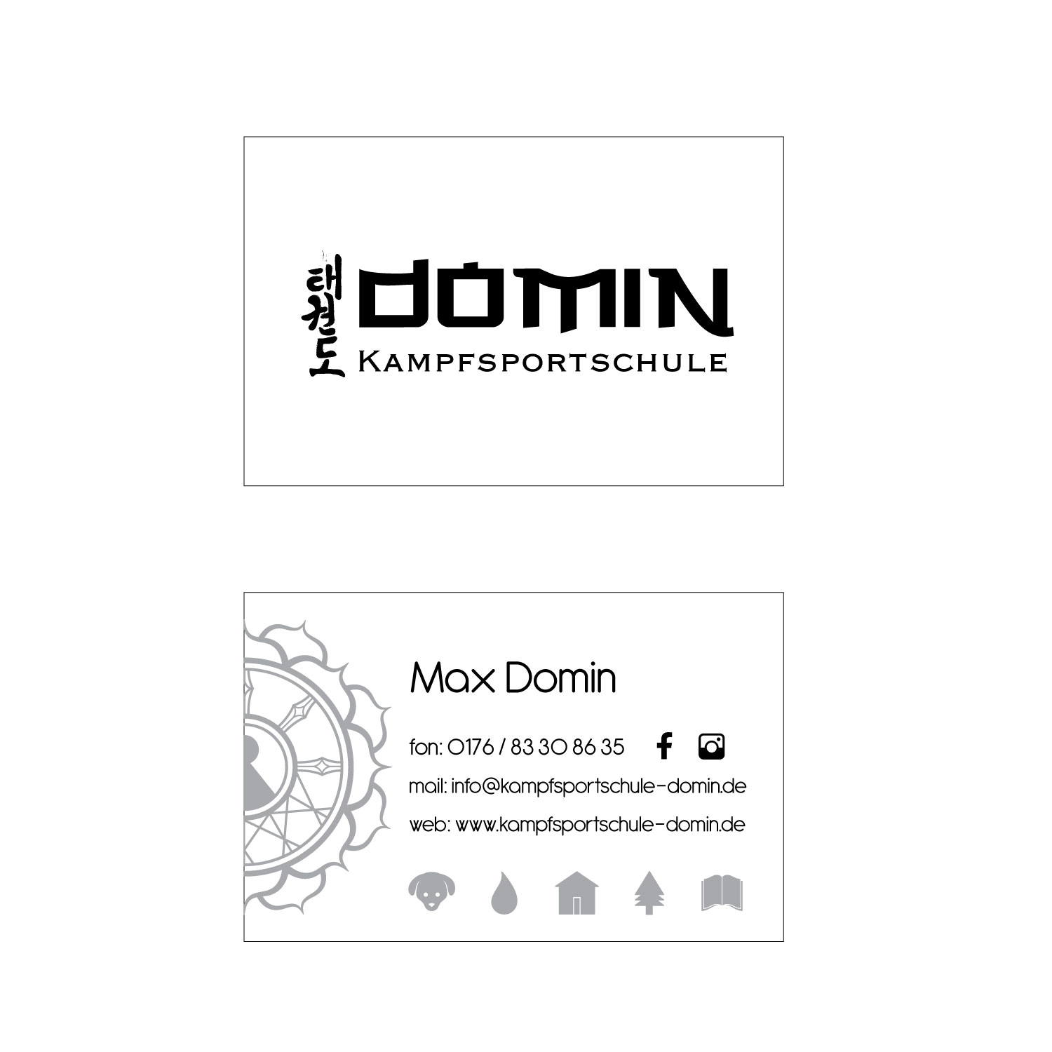 Logo-Design von Sirens Call für Kampfsportschule Domin | Design #18152410