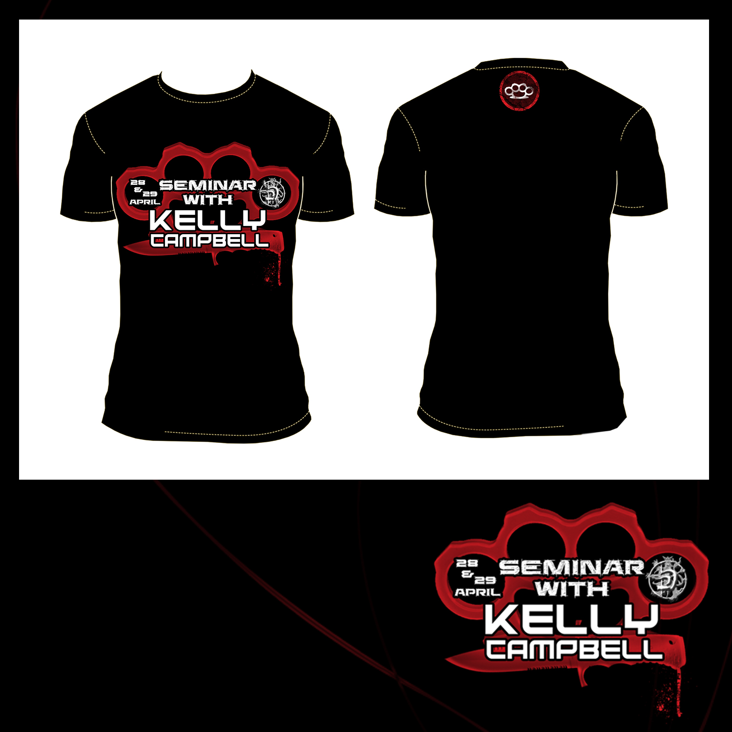T-shirt Design by raksh for MJ Fitness Krav Maga Center | Design #18088566