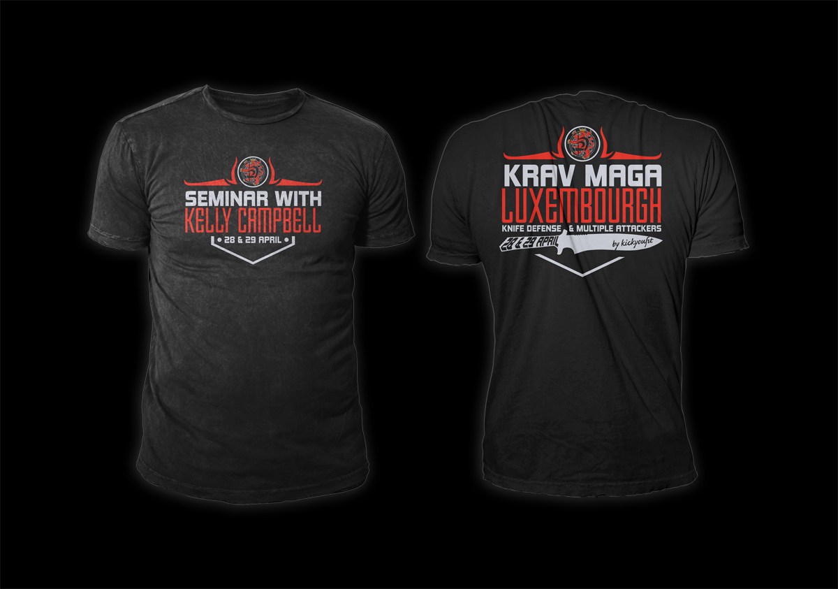 T-shirt Design by D'Mono for MJ Fitness Krav Maga Center | Design #18107487