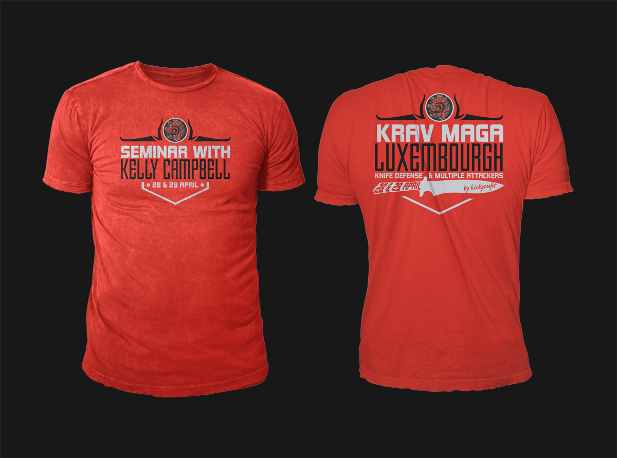 T-shirt Design by D'Mono for MJ Fitness Krav Maga Center | Design #18117954