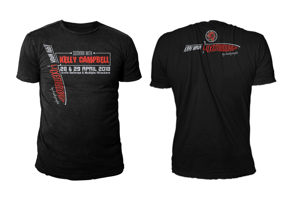T-shirt Design by D'Mono for MJ Fitness Krav Maga Center | Design #18149198