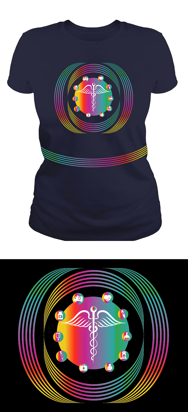 T-shirt Design by locho9 for Perfect My Silhouette | Design #18080645