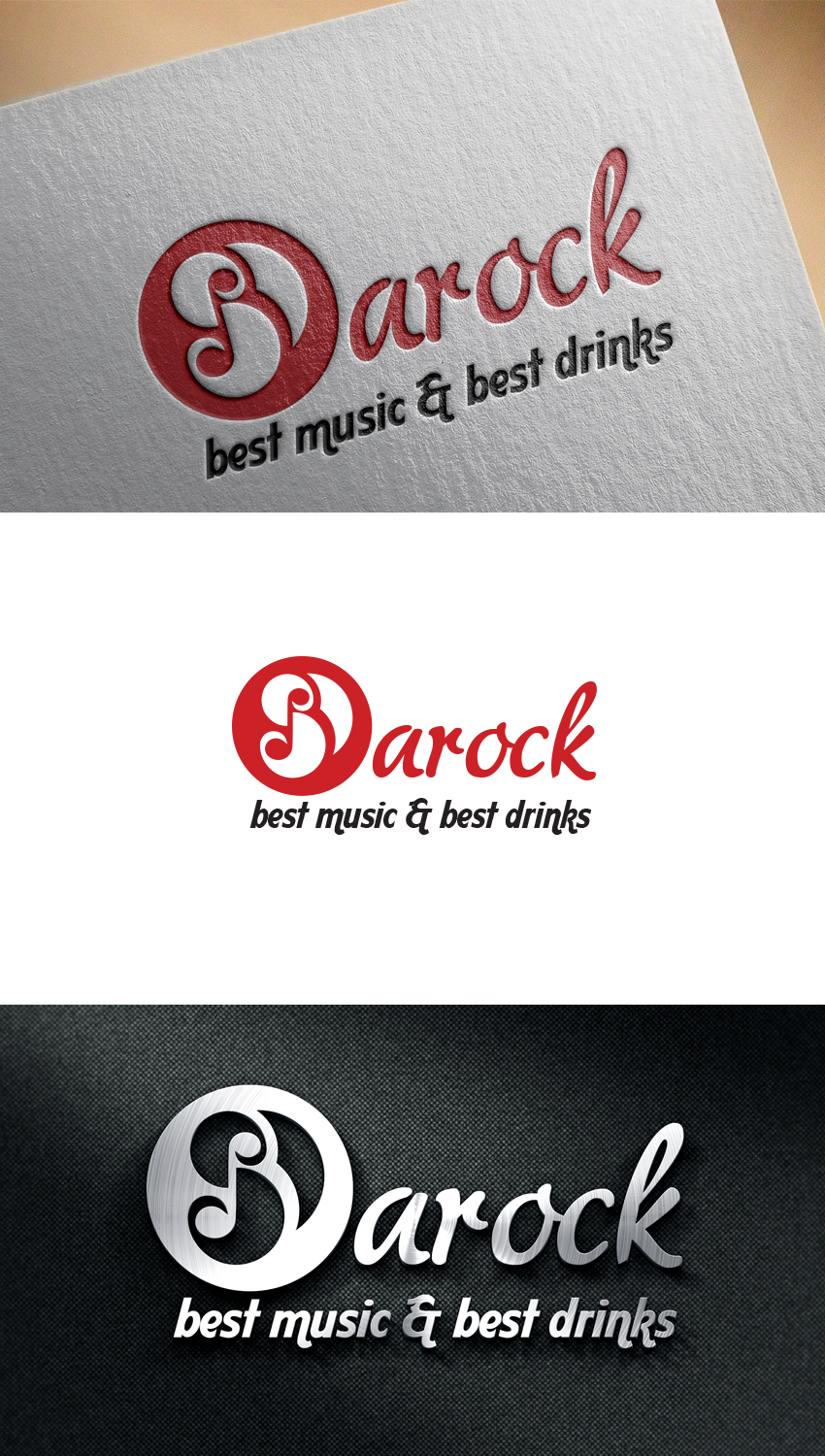 Logo Design by uk for barok bar | Design #18127845