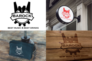 Logo Design by Raluca Turliu Cobilanschi for barok bar | Design: #18128850