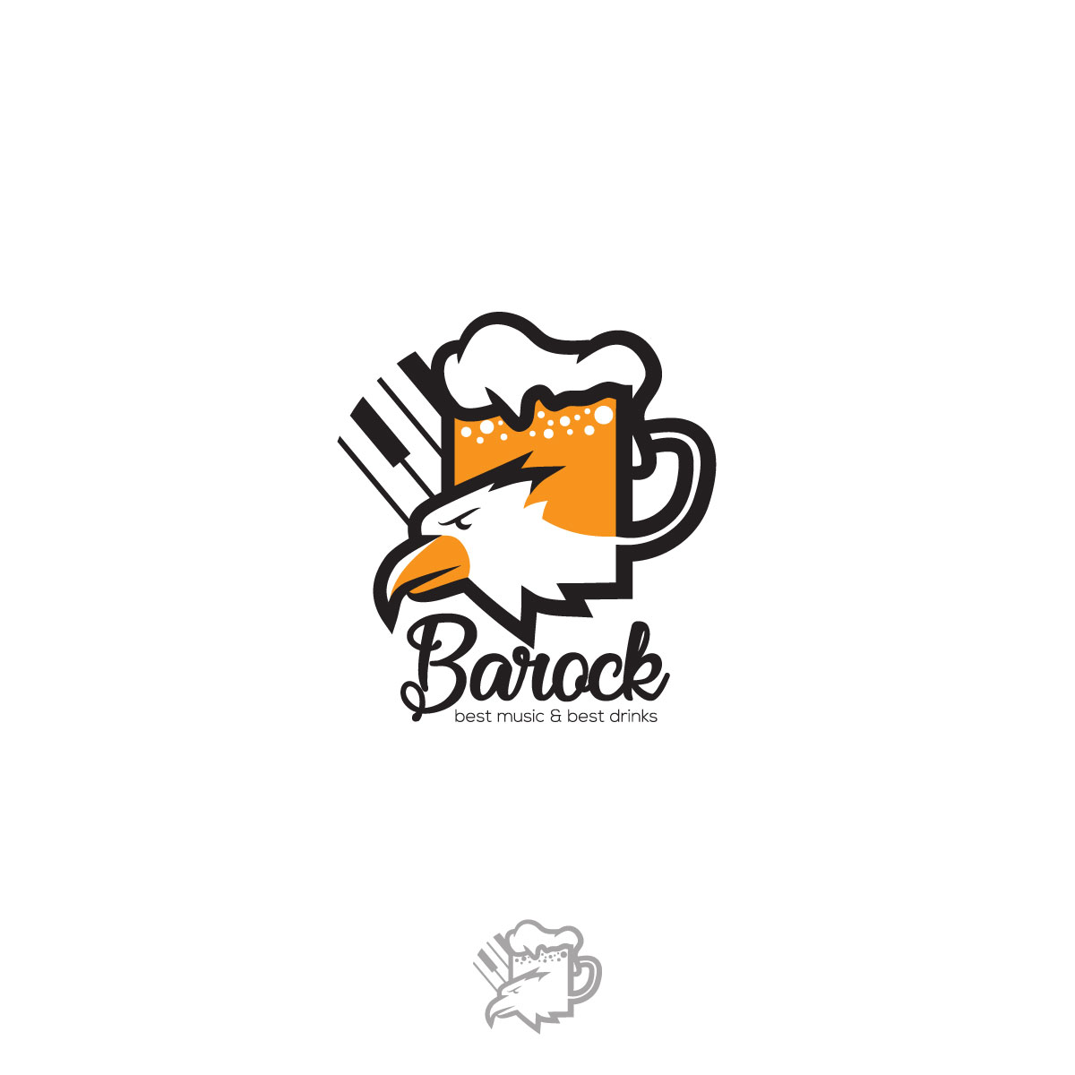 Logo Design by Thebranch for barok bar | Design #18167415