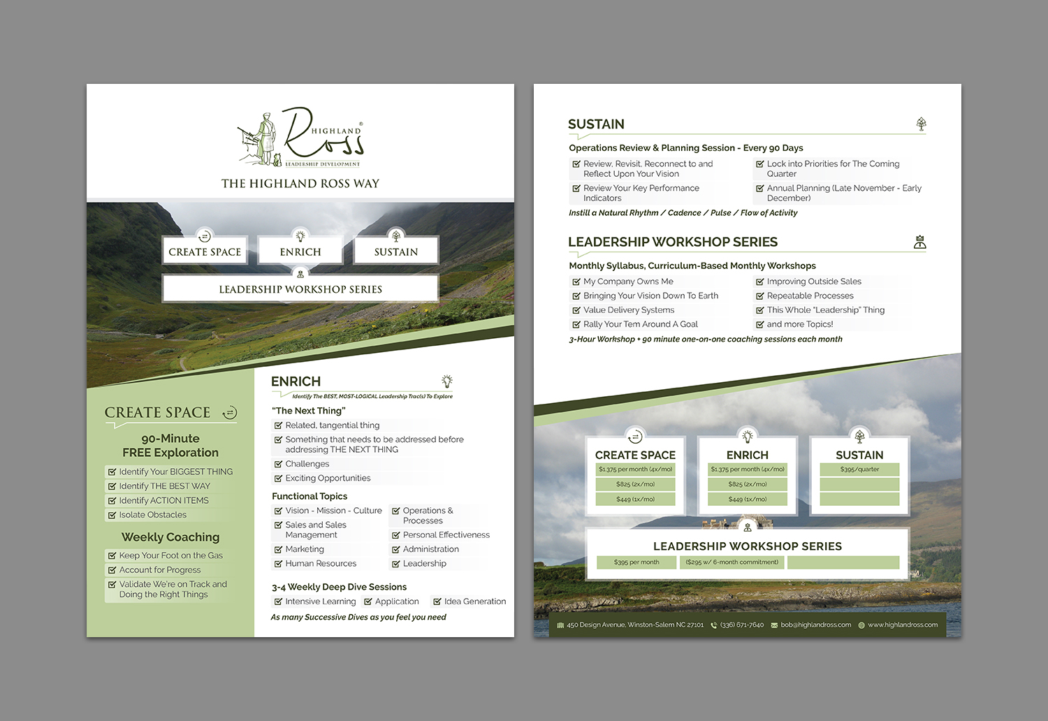 Graphic Design by Titan Solbiz for Highland Ross | Design #18144877