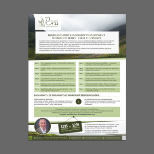 Graphic Design by Titan Solbiz for Highland Ross | Design: #18174123