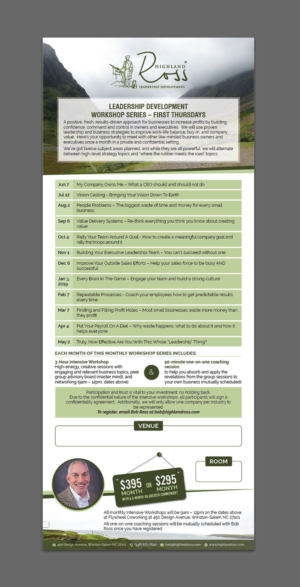 Graphic Design by Titan Solbiz for Highland Ross | Design: #18195272