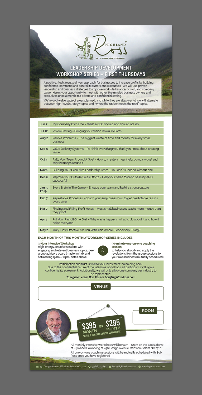 Graphic Design by Titan Solbiz for Highland Ross | Design #18195274