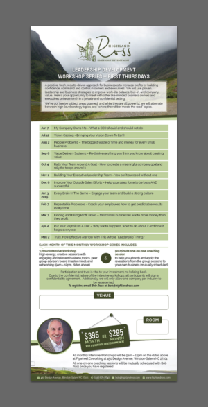 Graphic Design by Titan Solbiz for Highland Ross | Design: #18195274