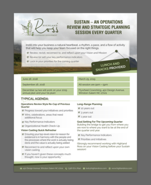 Graphic Design by Titan Solbiz for Highland Ross | Design: #18203344
