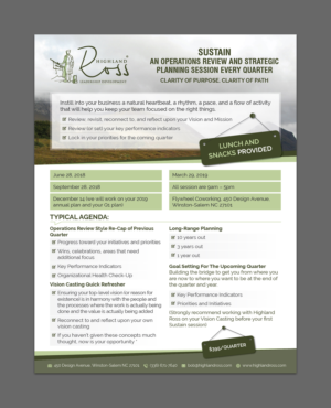 Graphic Design by Titan Solbiz for Highland Ross | Design: #18205570