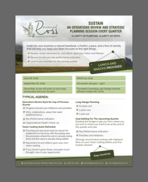 Graphic Design by Titan Solbiz for Highland Ross | Design: #18214871