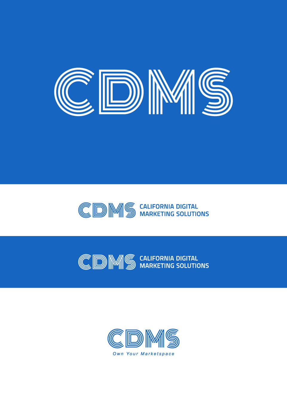 Logo Design by Ronelogo for California Digital Marketing Solutions | Design #18074673