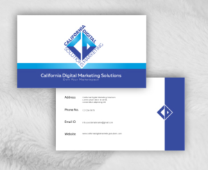 Logo Design by rinughosh for California Digital Marketing Solutions | Design: #18152256