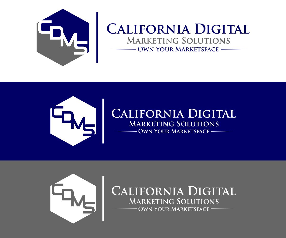 Logo Design by FoxDesigns. for California Digital Marketing Solutions | Design #18077386