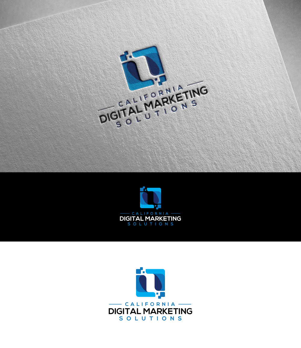 Logo Design by ecorokerz for California Digital Marketing Solutions | Design #18097831