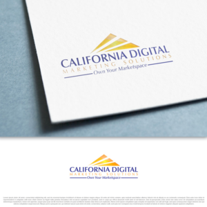 Diseño de Logo por DesignDUO para California Digital Marketing Solutions | Diseño: #18126481