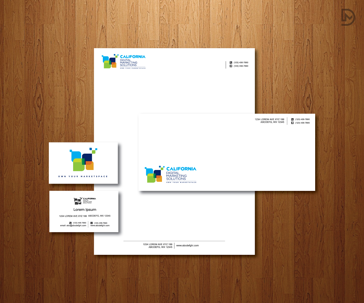 Logo Design by D_Mantra for California Digital Marketing Solutions | Design #18078617
