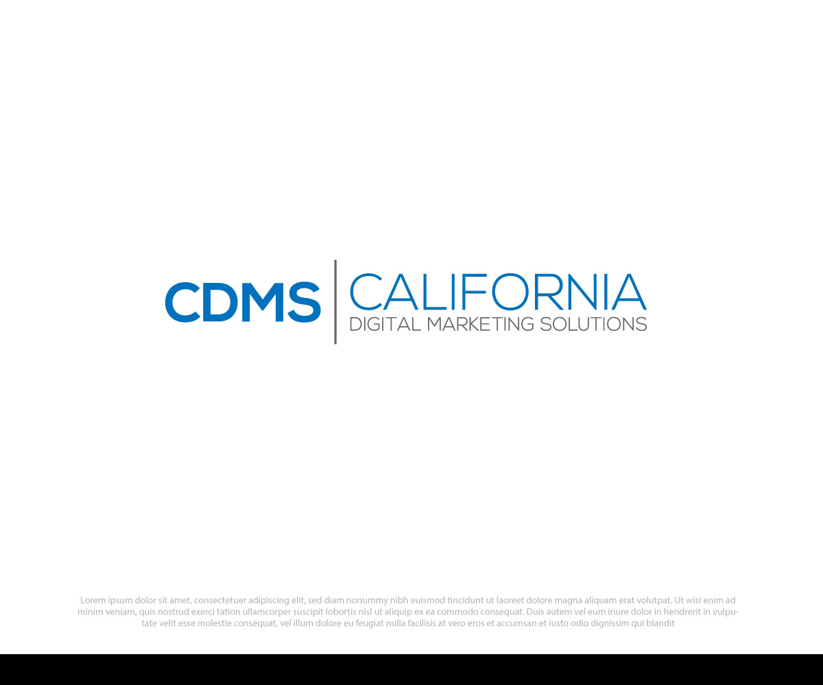 Logo Design by S Creation for California Digital Marketing Solutions | Design #18095159