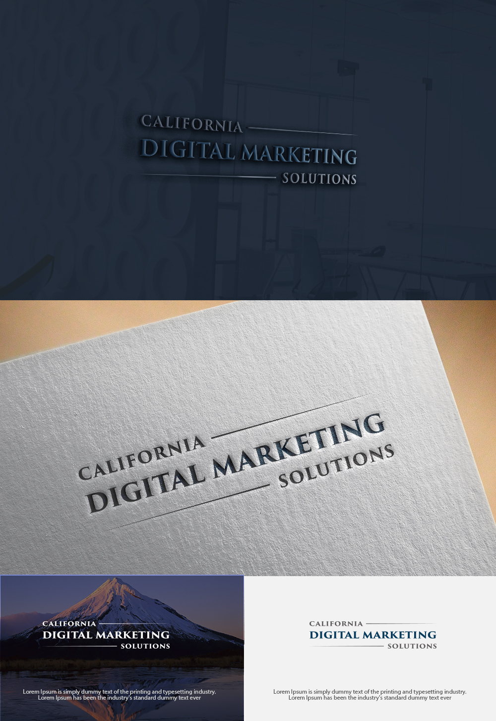 Diseño de Logo por dr ghulam mustafa sahab para California Digital Marketing Solutions | Diseño: #18108652