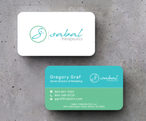 Business Card Design by M6G for this project | Design: #18077583