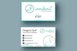 Business Card Design by Kareem Afifi for this project | Design: #18072452