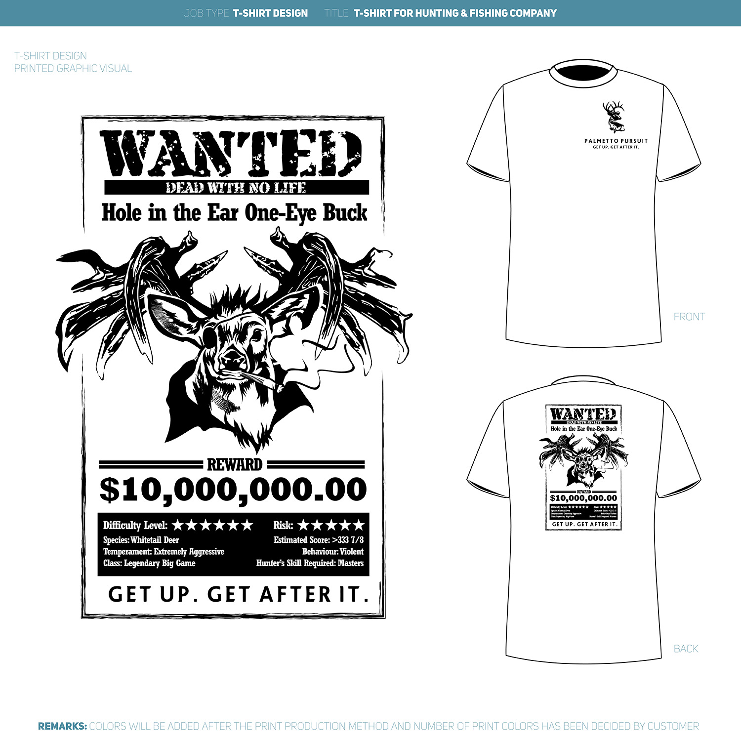 T-shirt Design by DAVIDEZIGN for this project | Design #18076809