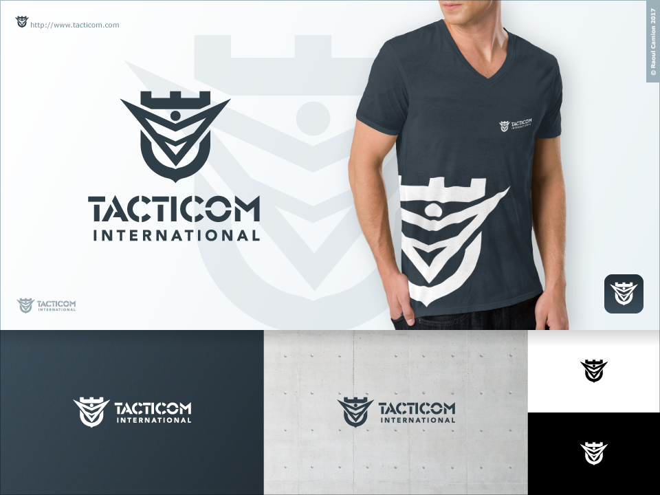 Diseño de Logo por Raoul Camion para Tacticom | Diseño #18136684
