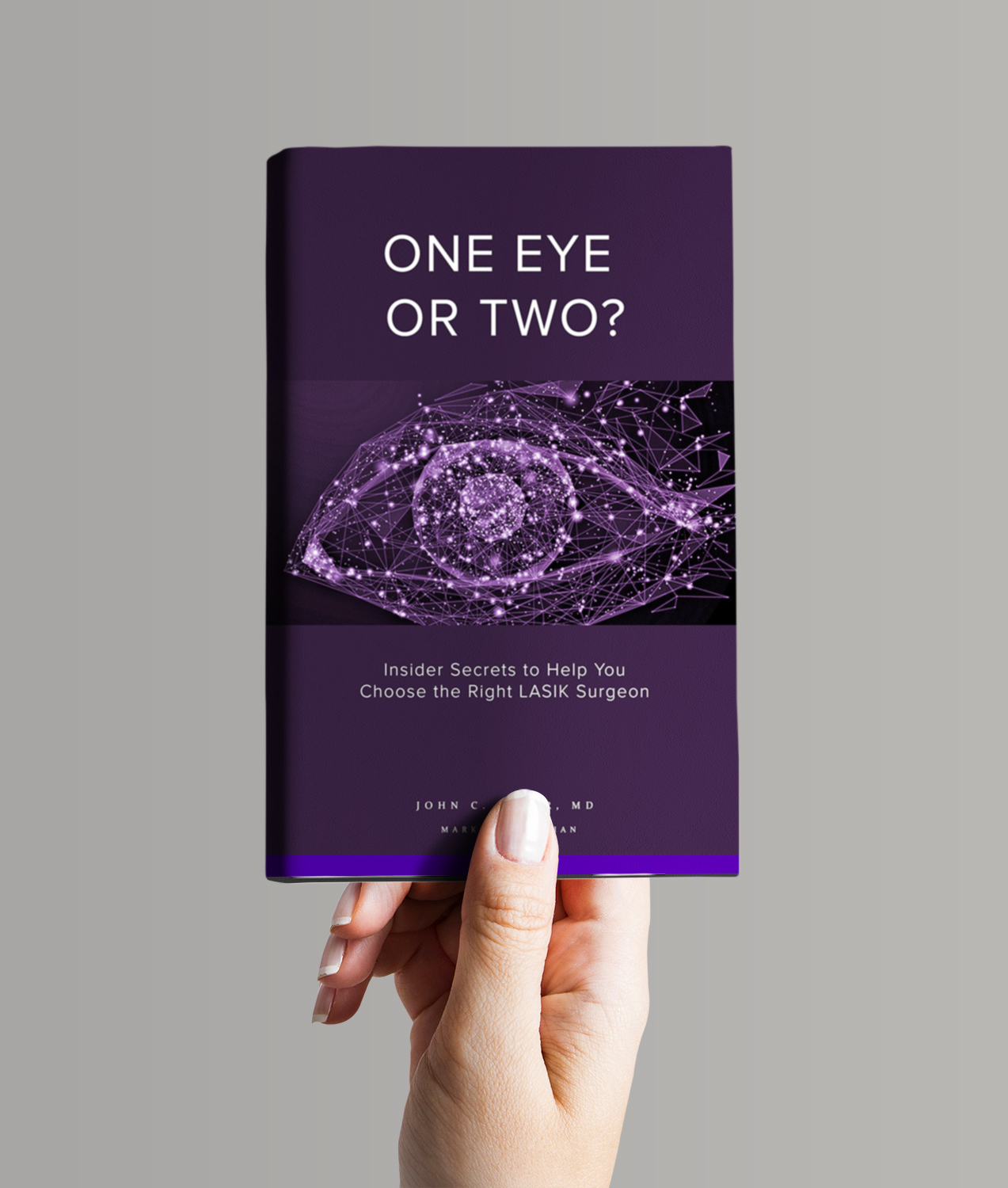 Book Cover Design by Milos Jovic for The Eye Care Institute | Design #18086264