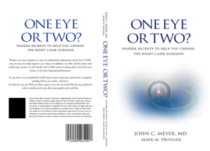 Cover art needed for best LASIK patient education book ever written! | Book Cover Design by illuminati-design