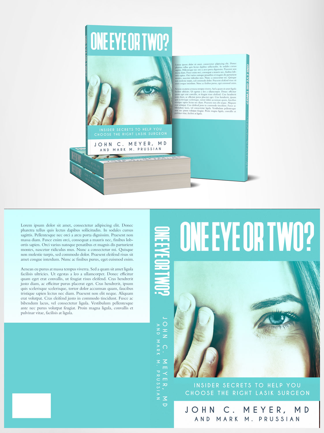 Book Cover Design by Estratosphera for The Eye Care Institute | Design #18105625