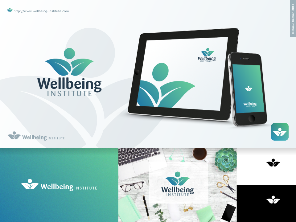 Logo Design by Raoul Camion for Wellbeing Institute | Design #18136732
