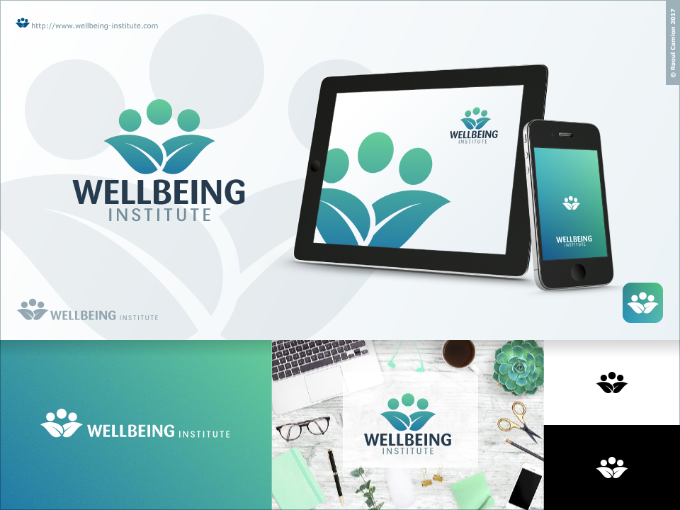 Logo Design by Raoul Camion for Wellbeing Institute | Design #18167683