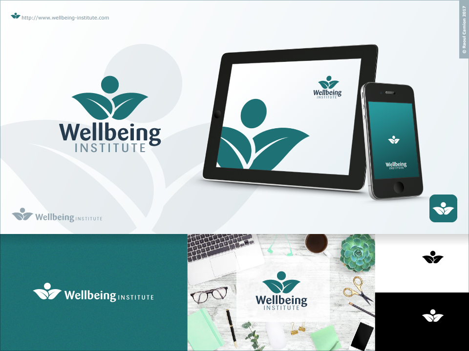 Logo Design by Raoul Camion for Wellbeing Institute | Design #18242250