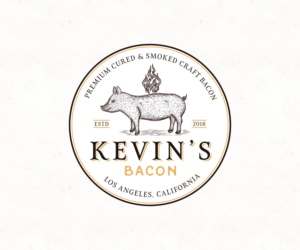 Kevin's Bacon | Logo Design by 91.kremena.petrova