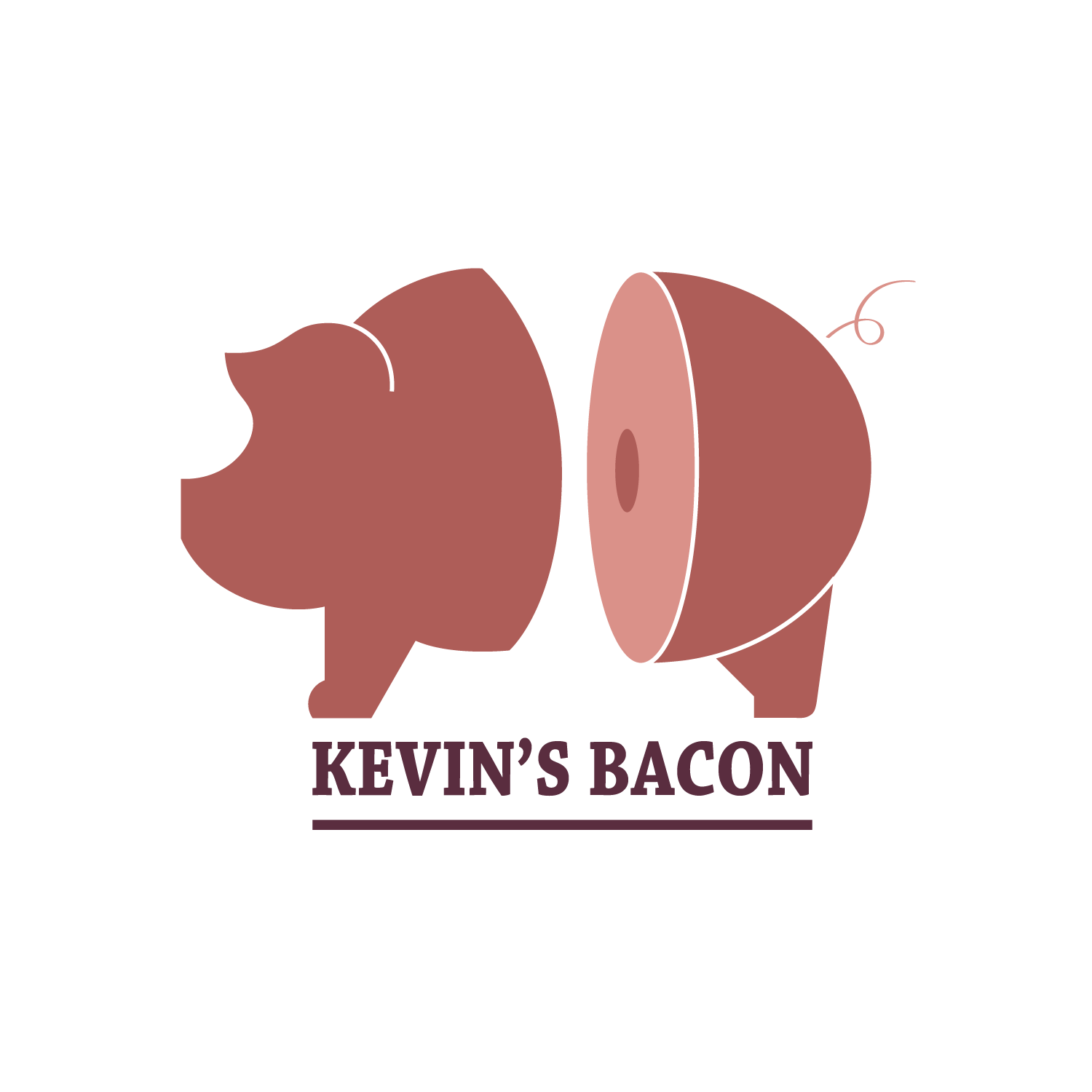 Logo Design by Alexandra 6 for Kevin's Bacon Inc. | Design #18104762