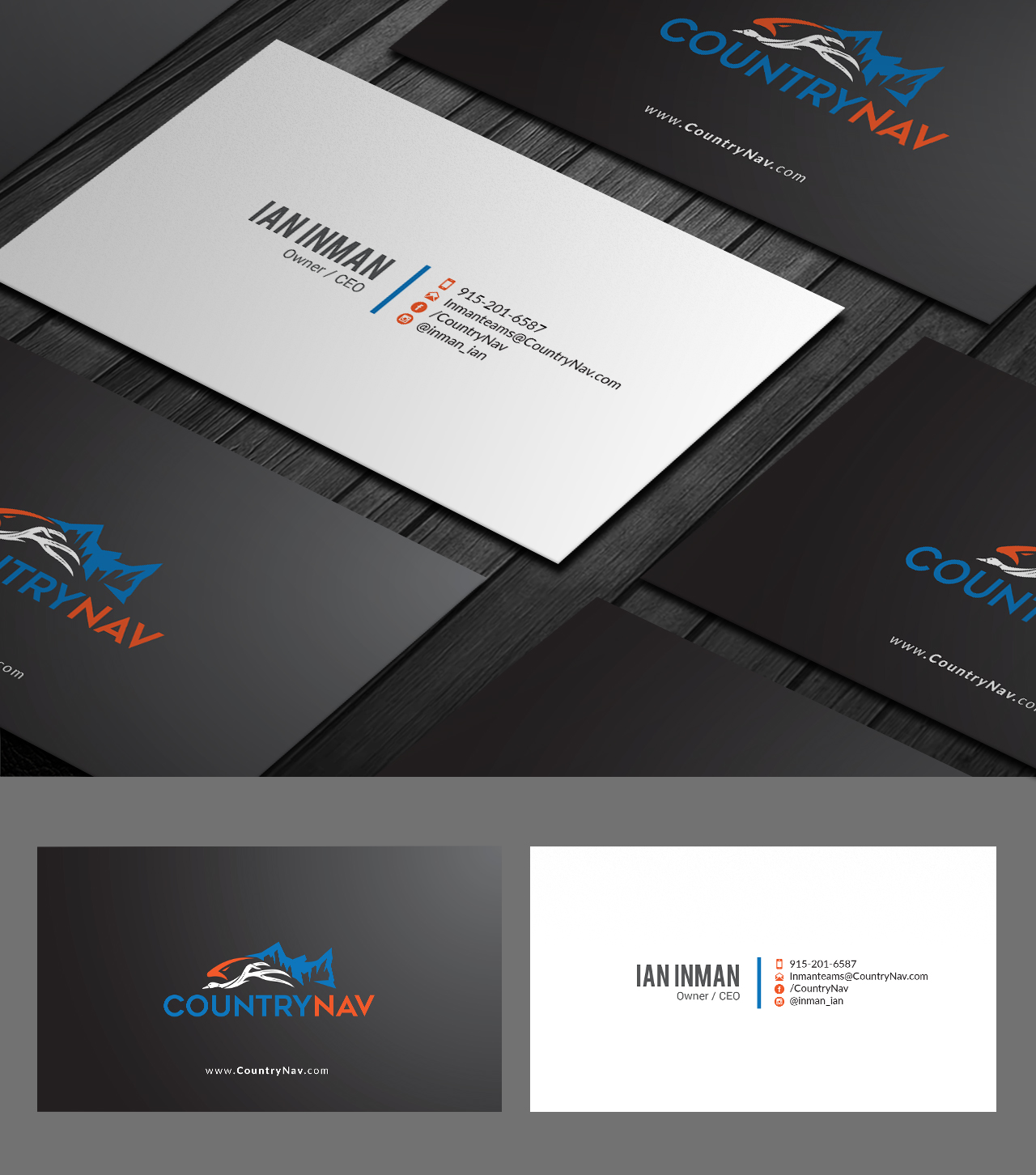 Business Card Design by DesignsTRIBE for this project | Design #18319715