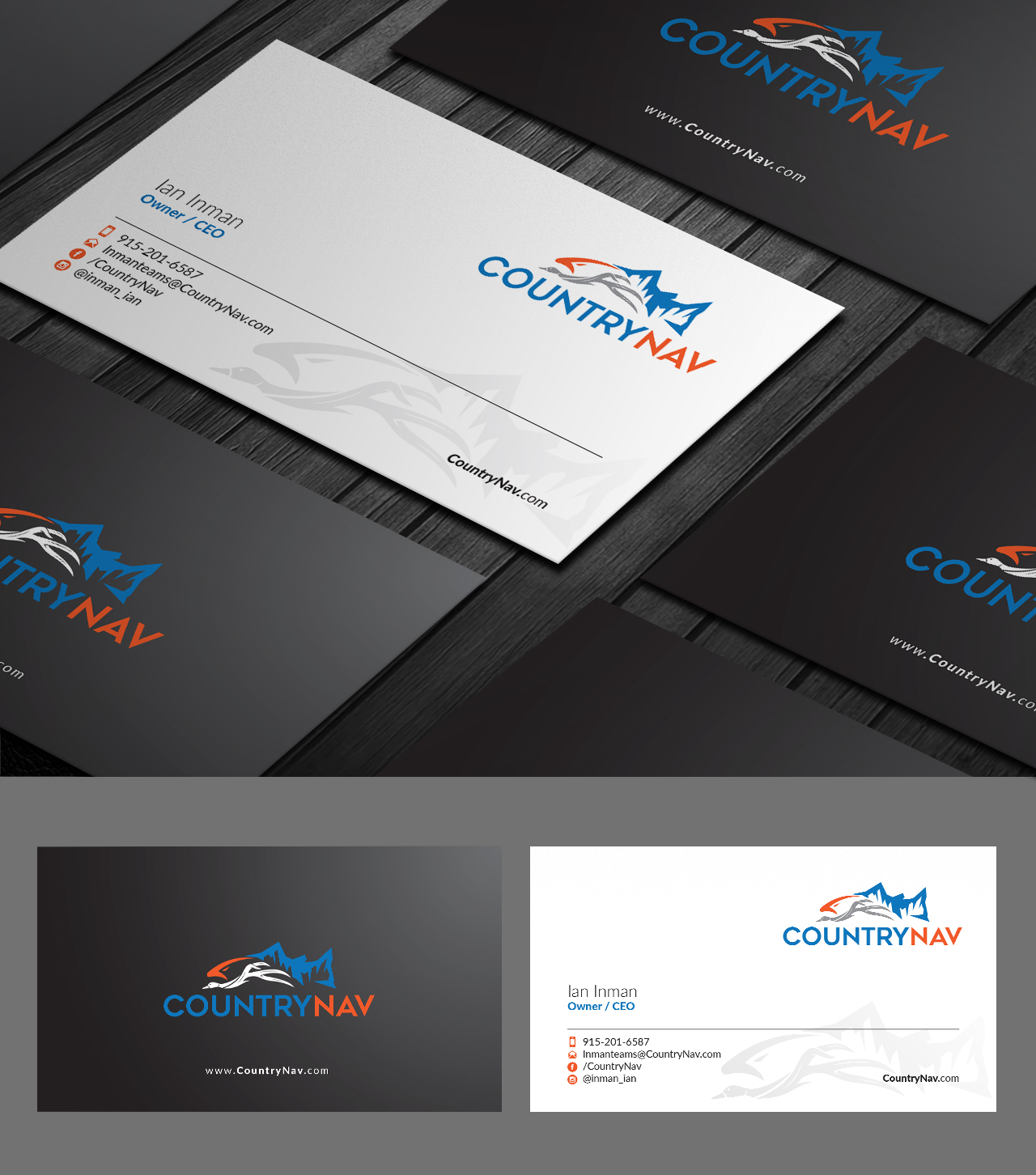 Business Card Design by DesignsTRIBE for this project | Design #18319717