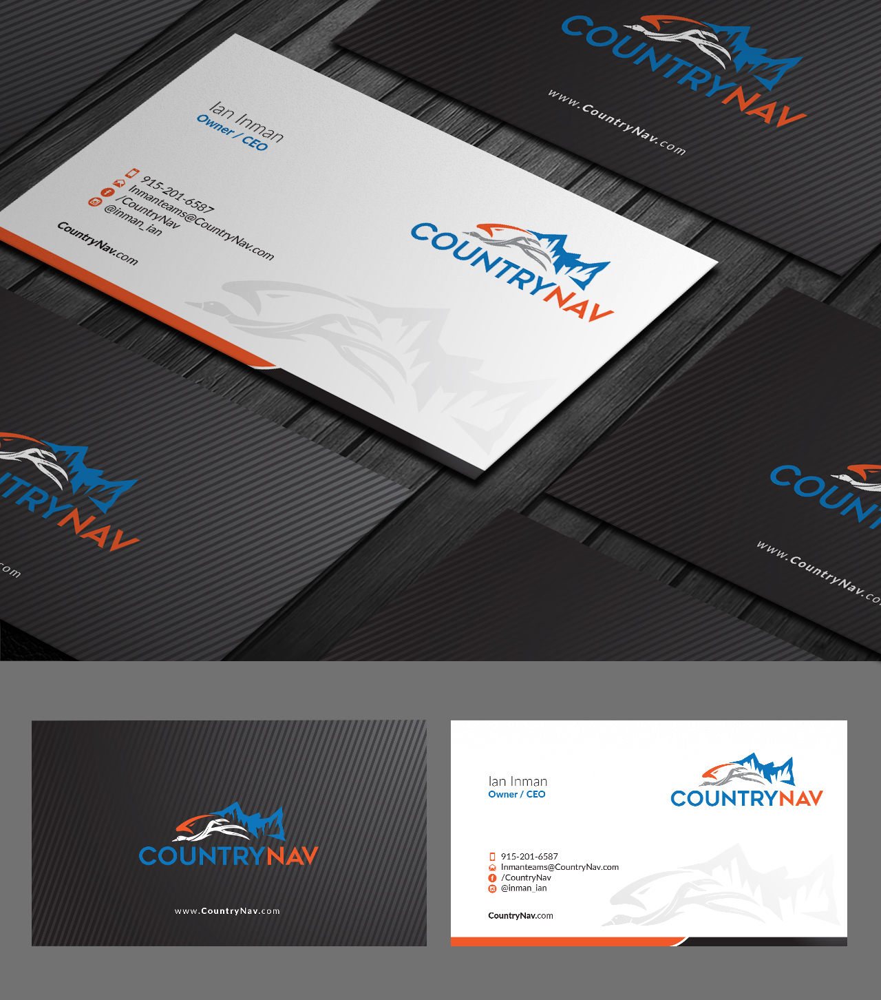 Business Card Design by DesignsTRIBE for this project | Design #18319726