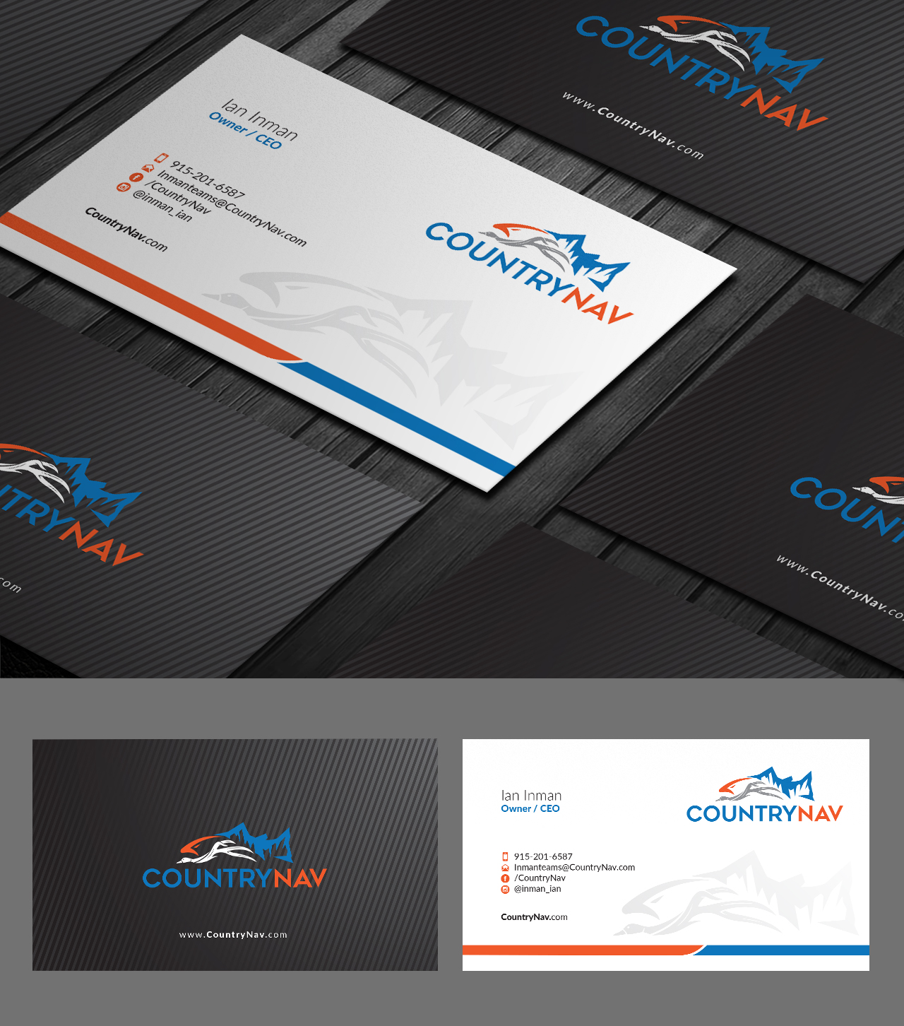 Business Card Design by DesignsTRIBE for this project | Design #18319728