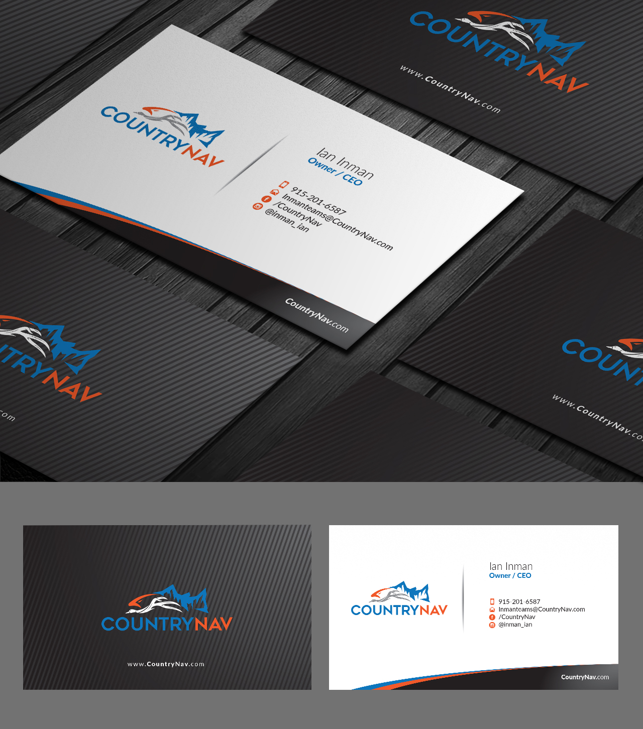 Business Card Design by DesignsTRIBE for this project | Design #18321689