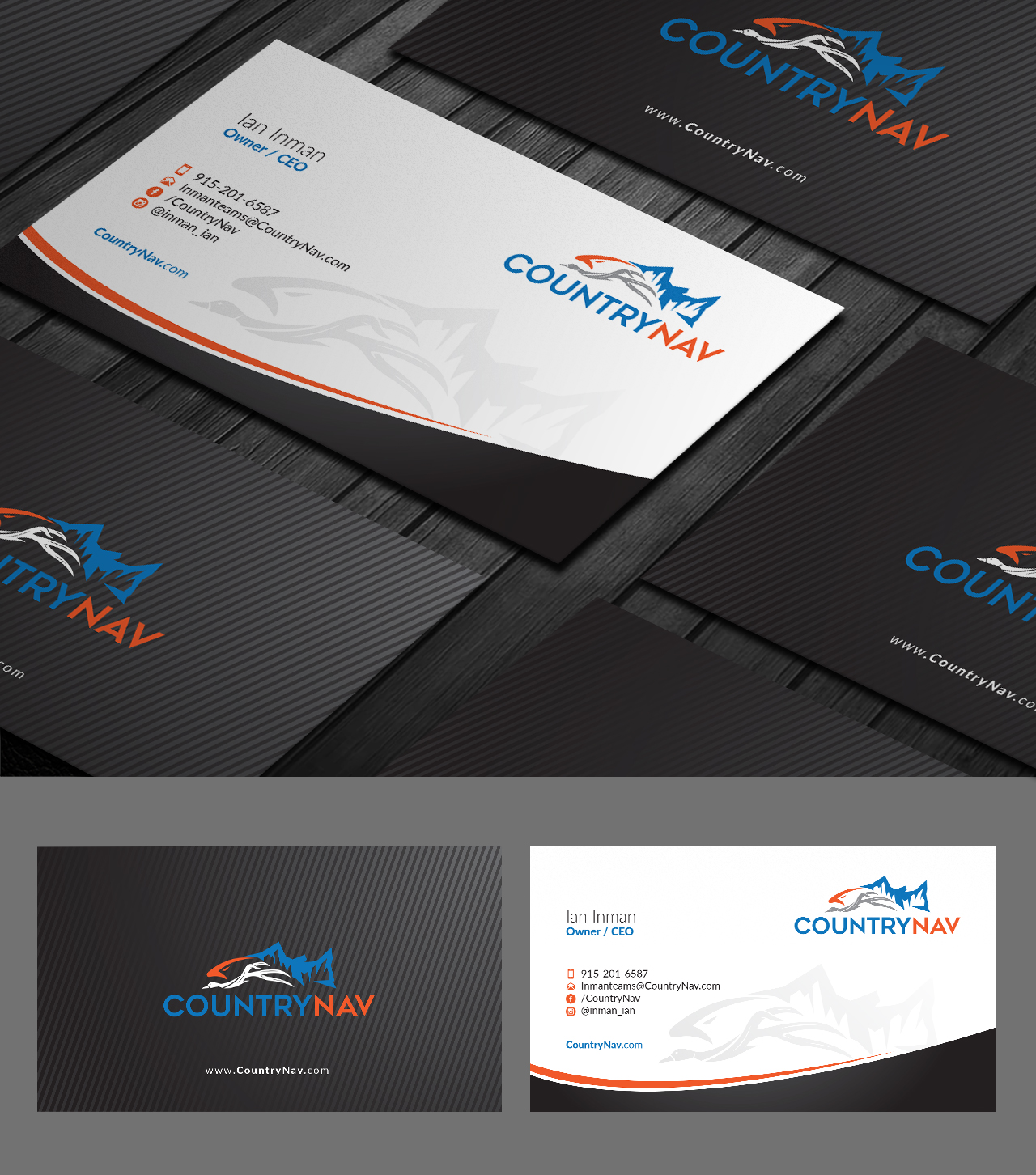 Business Card Design by DesignsTRIBE for this project | Design #18321692