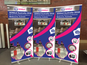 3DMed Australia 2018 conference Branding banner design  | Diseño De Banner Publicitario por Rickyy