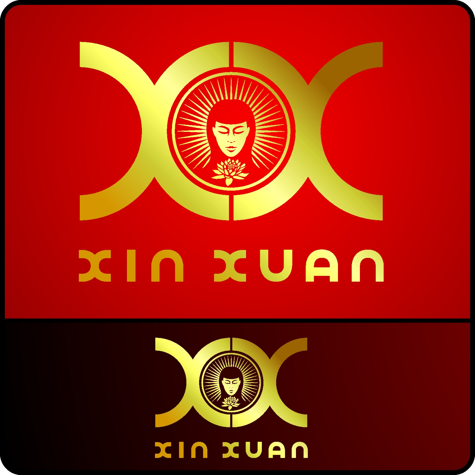 Logo Design by Anton@Lehnz for Xin Xuan Salon | Design #48203