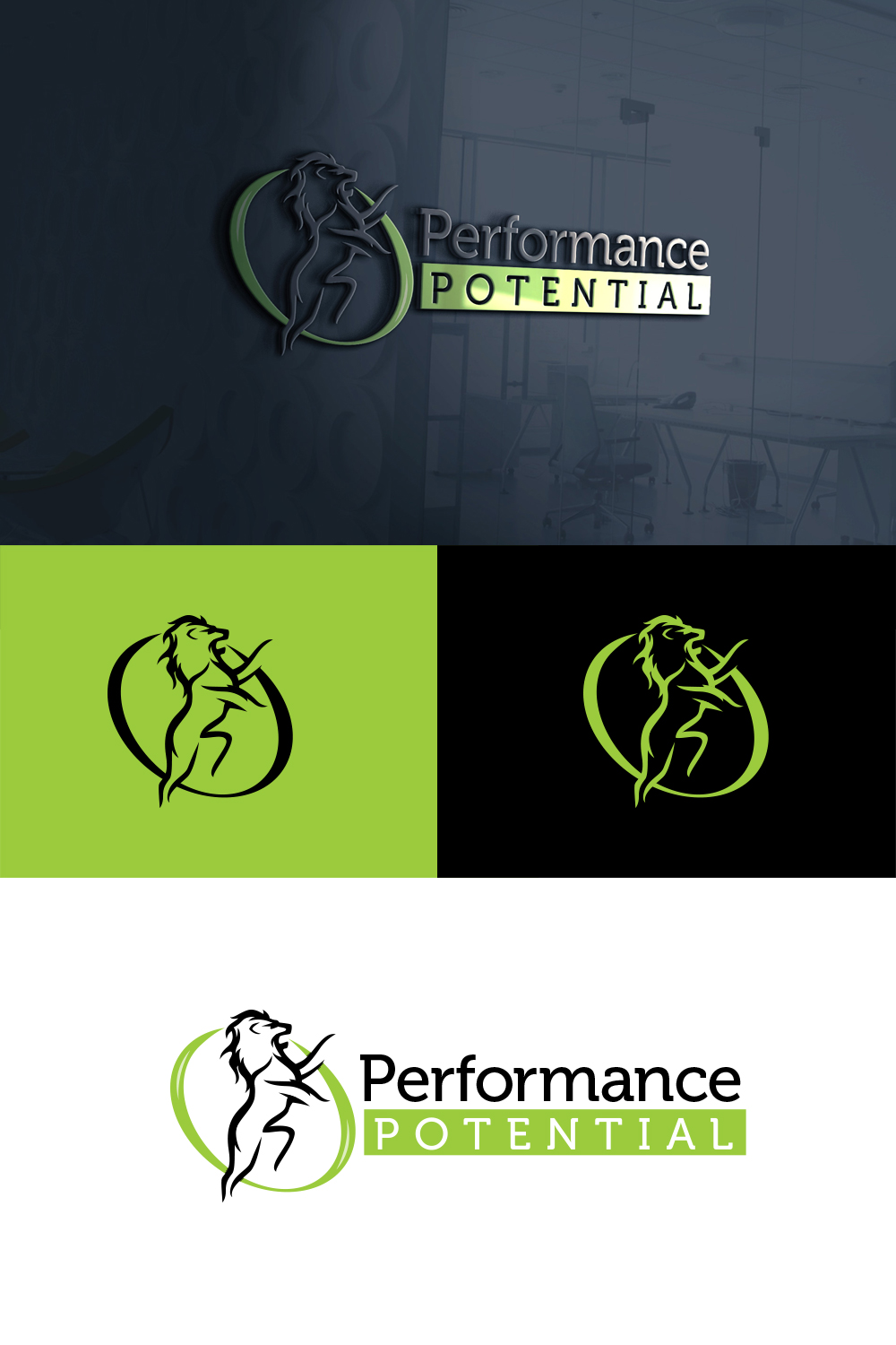 Logo Design by AbhishekkM'24 for Performance Potential | Design #18081944