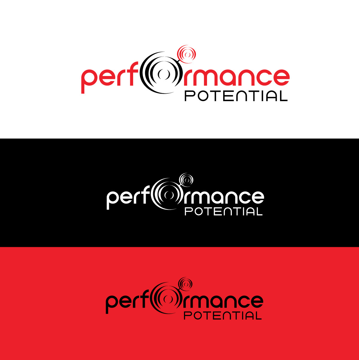 Logo Design by AbhishekkM'24 for Performance Potential | Design #18086525