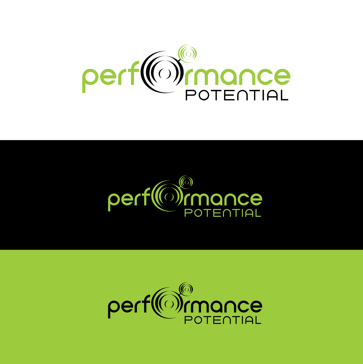 Logo Design by AbhishekkM'24 for Performance Potential | Design #18086527